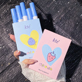 Kte Fruit Xiaoxiaole Lip Glaze Set Velour Mist Student'S Fair Daily Plain White Lipstick