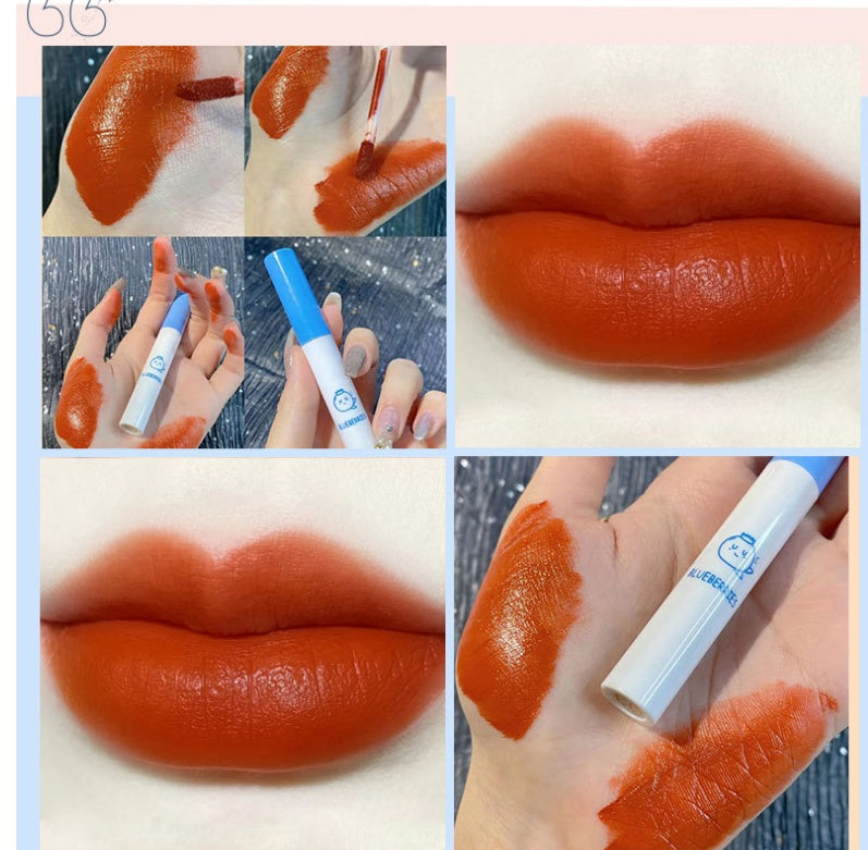 Kte Fruit Xiaoxiaole Lip Glaze Set Velour Mist Student'S Fair Daily Plain White Lipstick