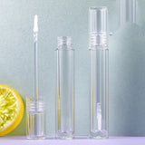 Transparent Round Lip Gloss Tube Lip Gloss Tube