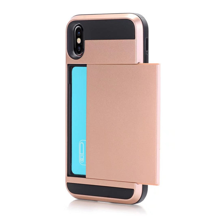 Slide Card Phone Case Protective Cover