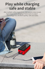 Large Capacity Solar Wireless Power Bank