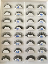 Sticky 3D silk false eyelashes No glue, no stimulation, natural soft and comfortable false eyelashes 3 seconds speed wear