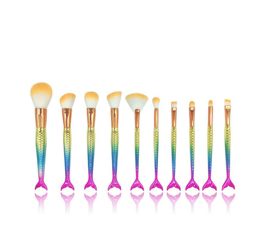 Mermaid Makeup Brushes