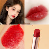 Golden Thin Tube Semi-matte Velvet Matte Moisturizing Lipstick