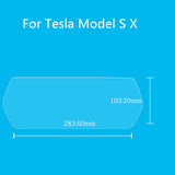 Dashboard screen protector for Model X