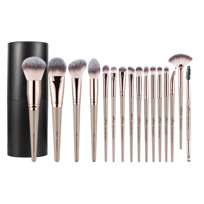 Eyes Eyeshadow Eyebrow Brush Portable Kit Makeup Tools