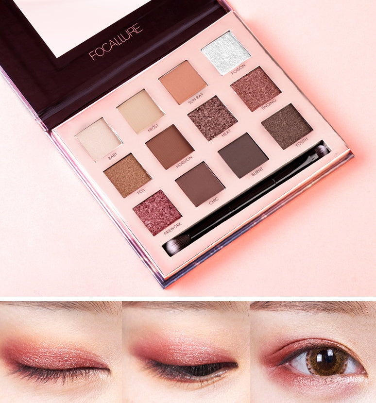 Focallure Shining Eyeshadow 12 Colors Palette