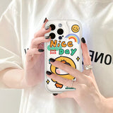 Silicone Fashion Print Phone Case Cover