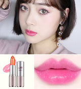 Aloe Vera crystal, aloe vera gel, aloe gel, color change lipstick, not easy to fade, not easy to touch cup