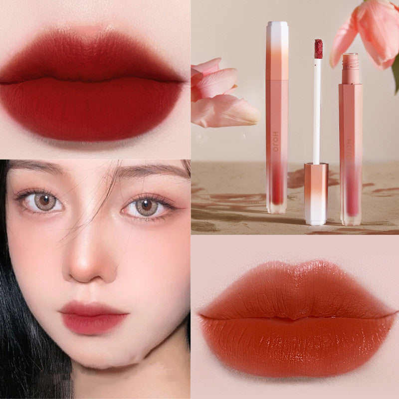 Girl Student Silky Cream Mist Velvet Lip Glaze Matte Lip Gloss