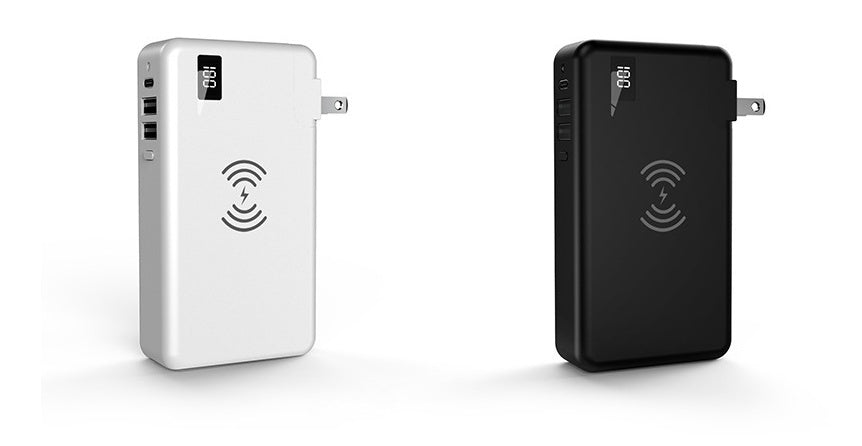 Three in one wireless power bank