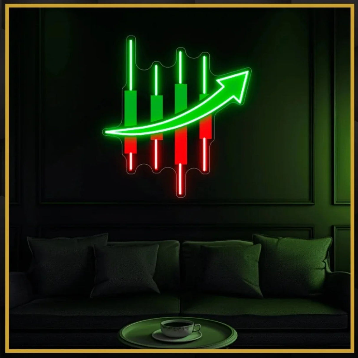 Trading UV Neon Sign