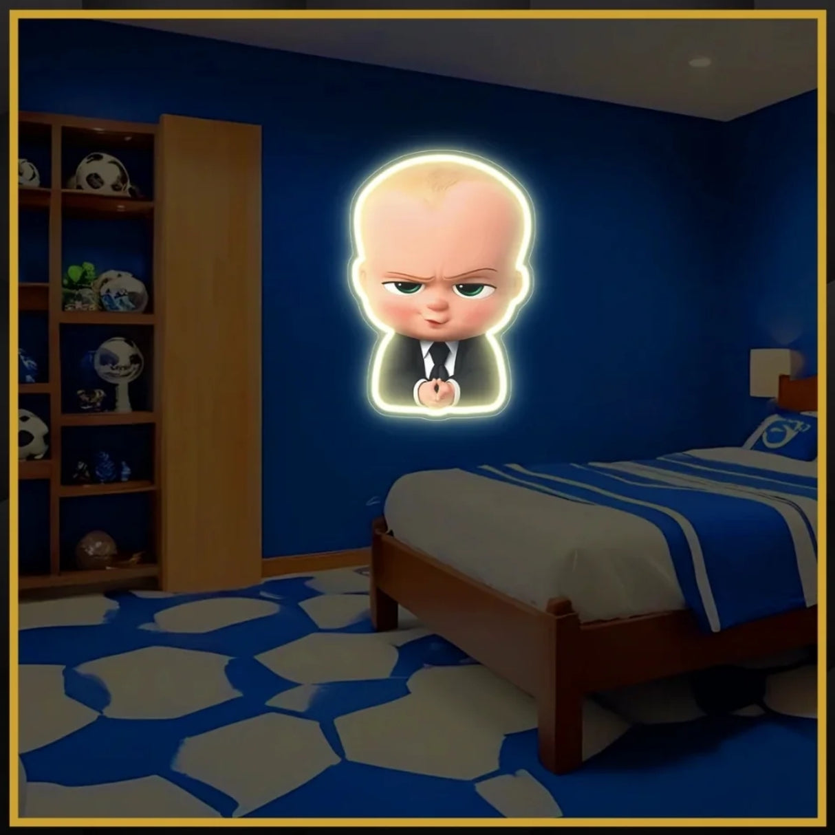 Boss Baby UV Neon Sign