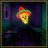 Mexican Mascot UV Neon Sign