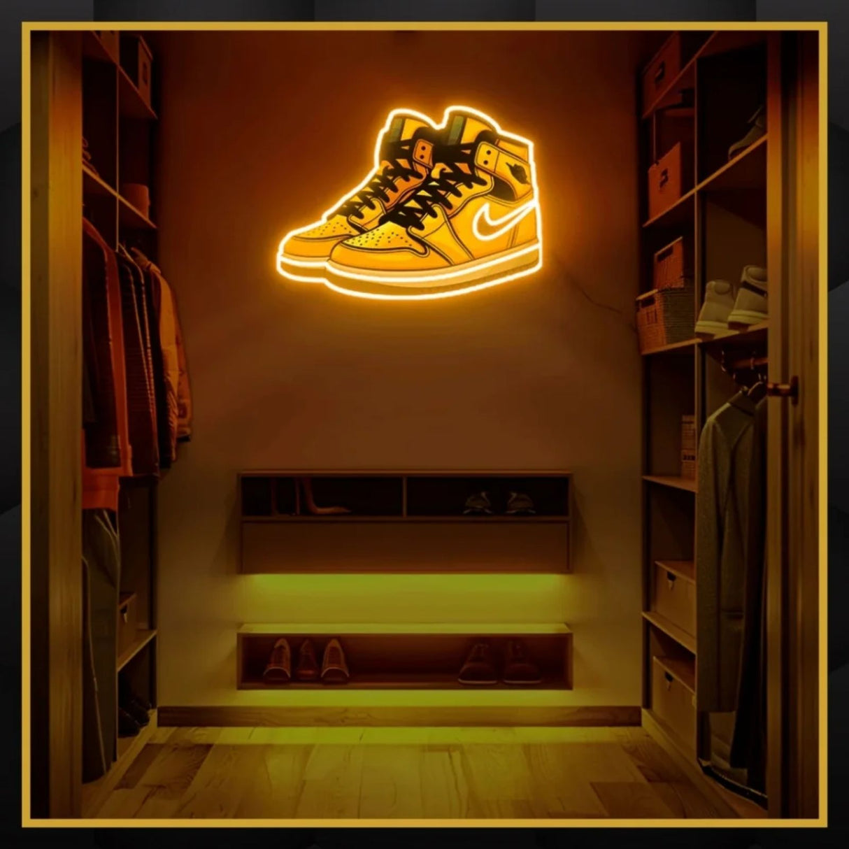 Shoe UV Neon Sign