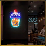 Boba Tea UV Neon Sign