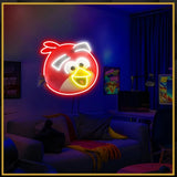 Angry Bird UV Neon Sign