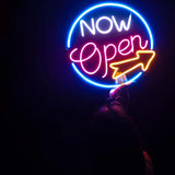 Now Open Neon Light Sign