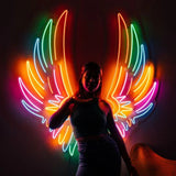 Colourful Wings Neon Sign