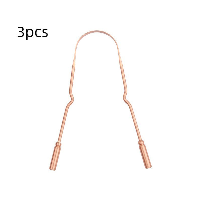 Tongue Cleaning Oral Care Tools All Copper Material