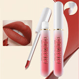 6 Color Capsule  Glaze Bright Lip Gloss Lipstick Case