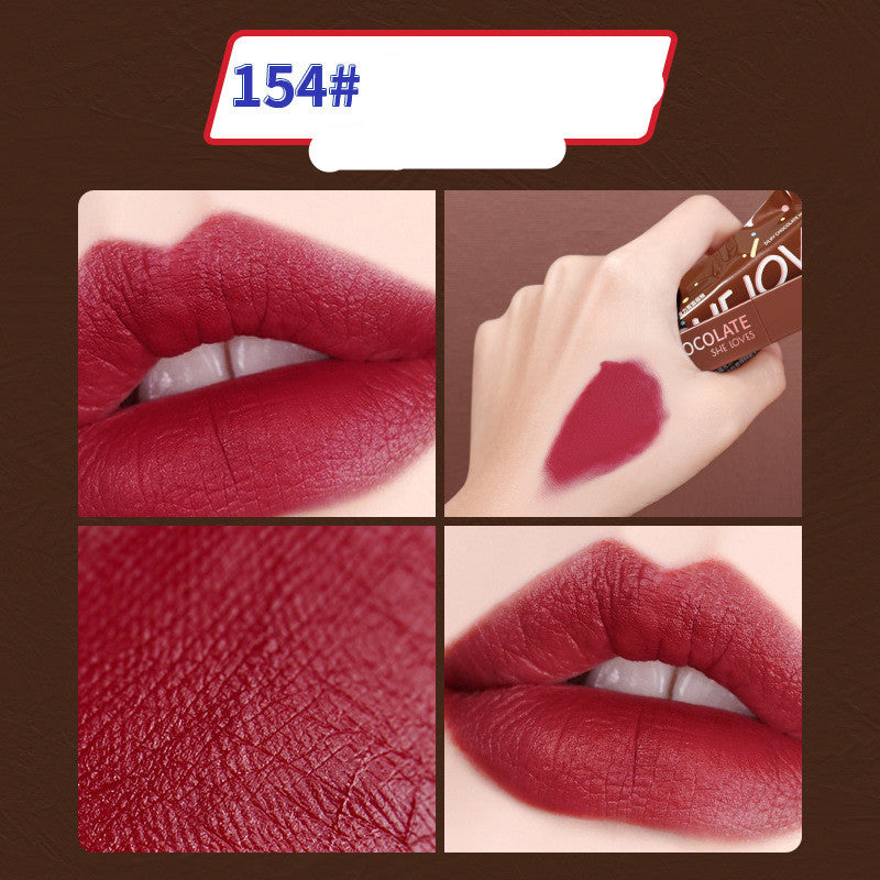 Matte Lip Glaze velvety matte lipstick