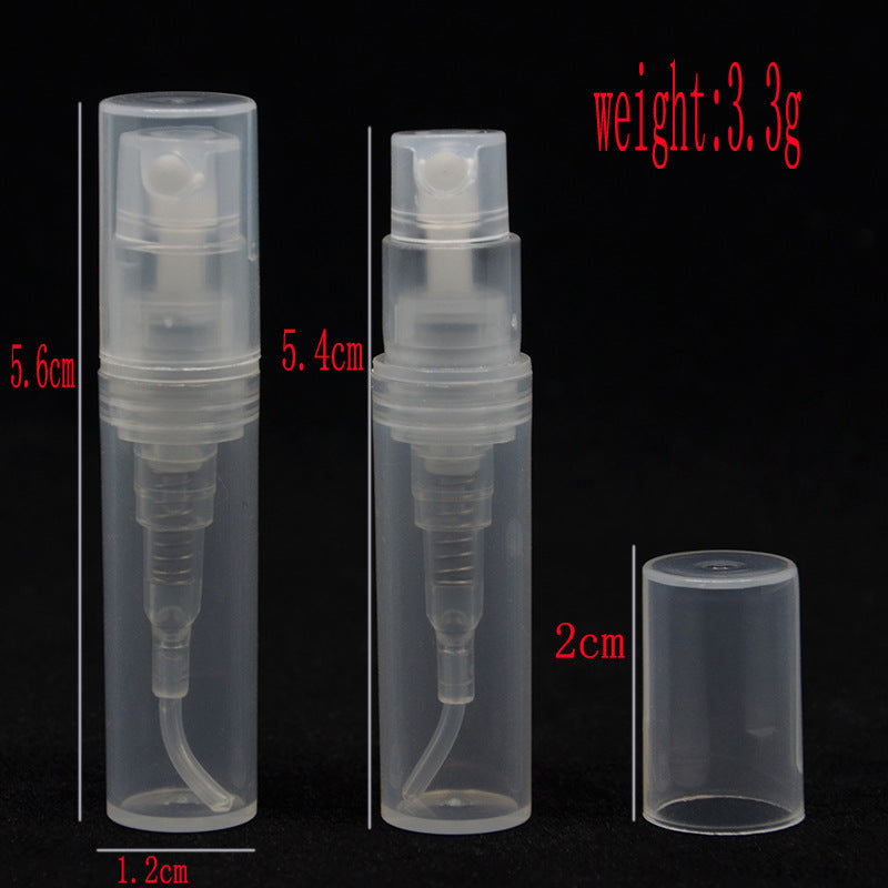 2ml small plastic perfume sprayer container