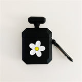 Flower perfume bottle earphone sleeve