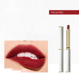 Lambskin Small Thin Heel Round Tube Lipstick Matte Velvet Not Easy