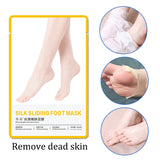 Foot care exfoliation to improve foot membrane