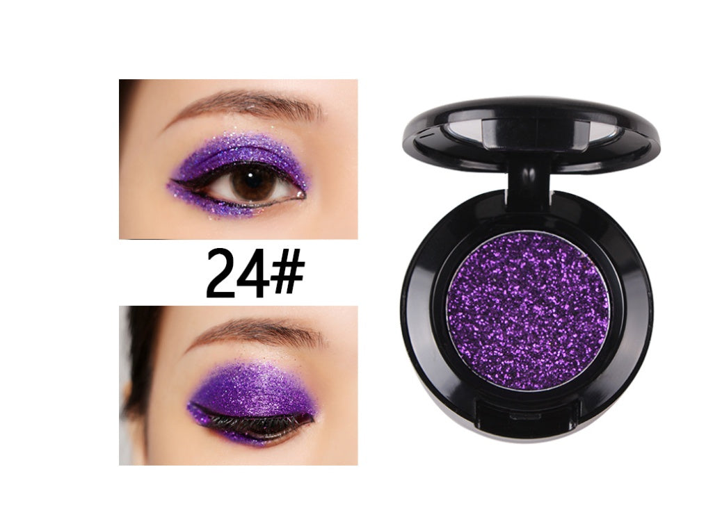 24 color glitter small eye shadow glitter powder