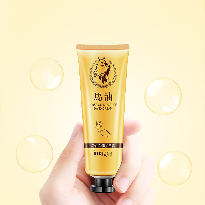 Horse Oil Moisturizing Hand Cream