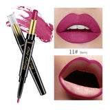 Moisturizing matte matte double-ended lipstick