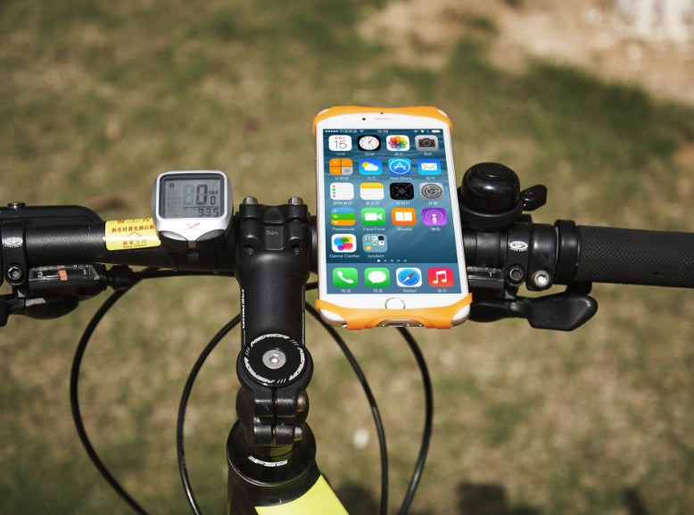 Bicycle phone holder