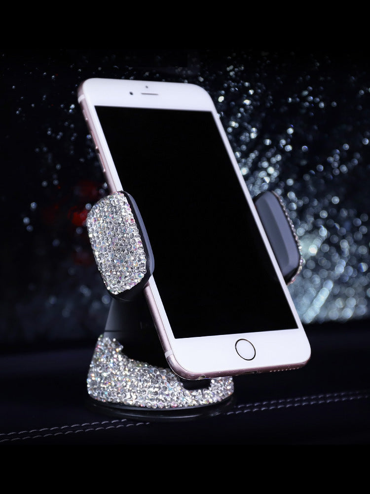 Crystal Rhinestones Phone Holder