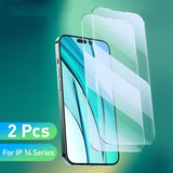 New 2Pcs Tempered Glass Screen Protector