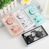 Cartoon sport hanging ear headphones