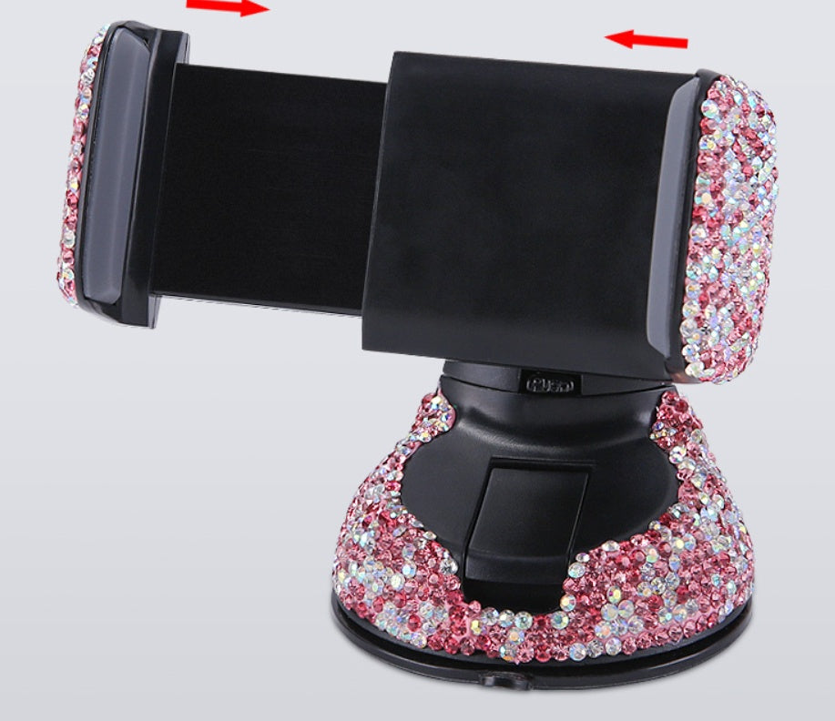 Crystal Rhinestones Phone Holder