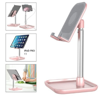 Lazy desktop phone holder