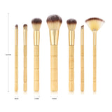 7 makeup brushes