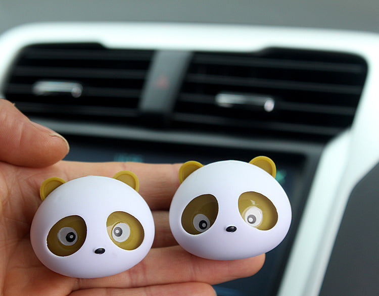 Panda Car Perfume Car Perfume Seat Cute Solid Car Aromatherapy