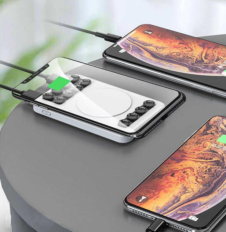 Mobile phone wireless charging power bank