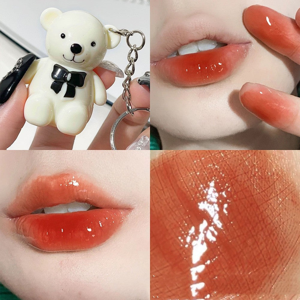 Shuiliang Mirror Face Little Bear Paradise Lip Gel