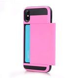 Slide Card Phone Case Protective Cover