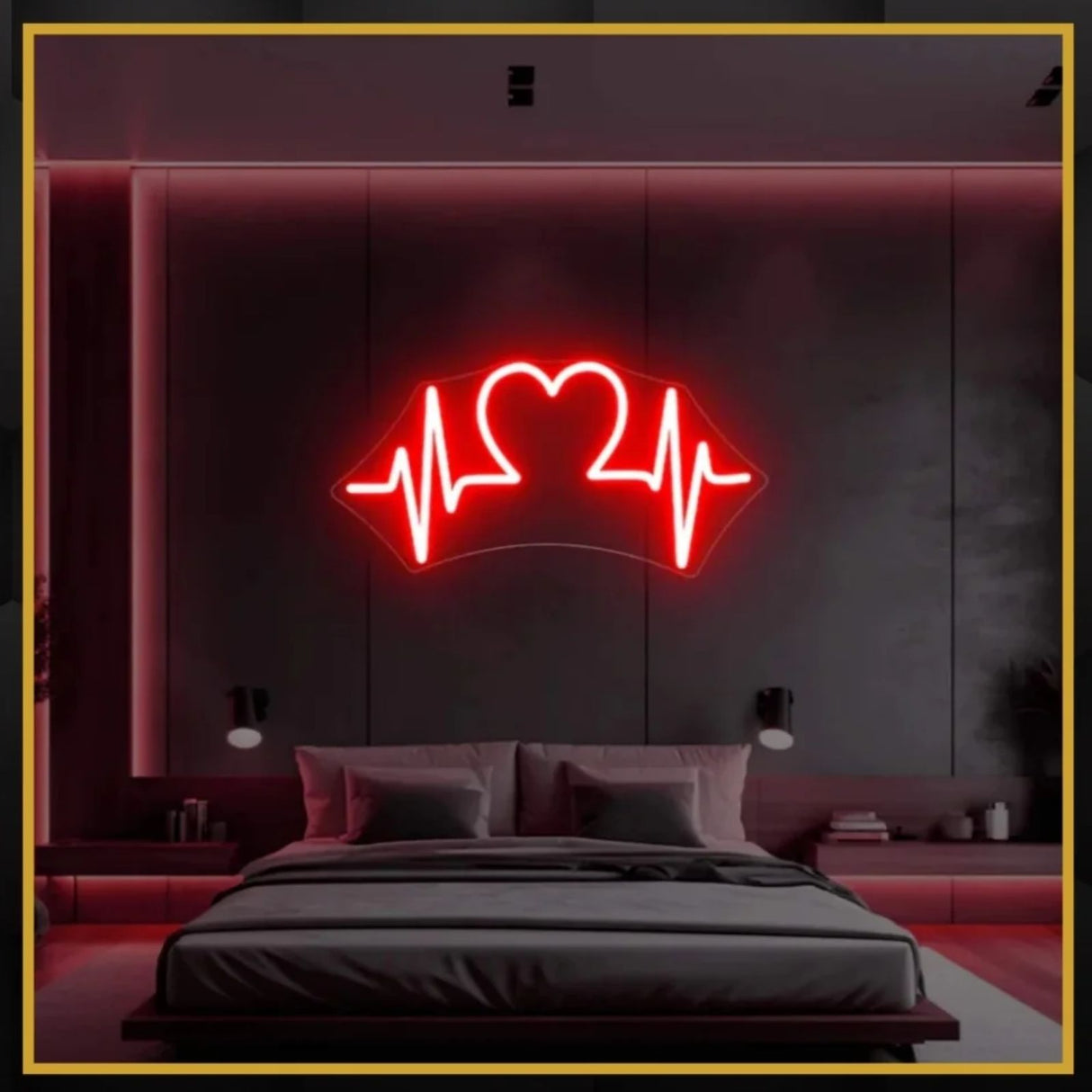 Heartbeat Neon Sign