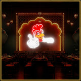 Chicken UV Neon Sign