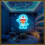 Doraemon UV Neon Sign