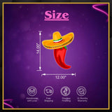 Sombrero Red Chilli UV Neon Sign