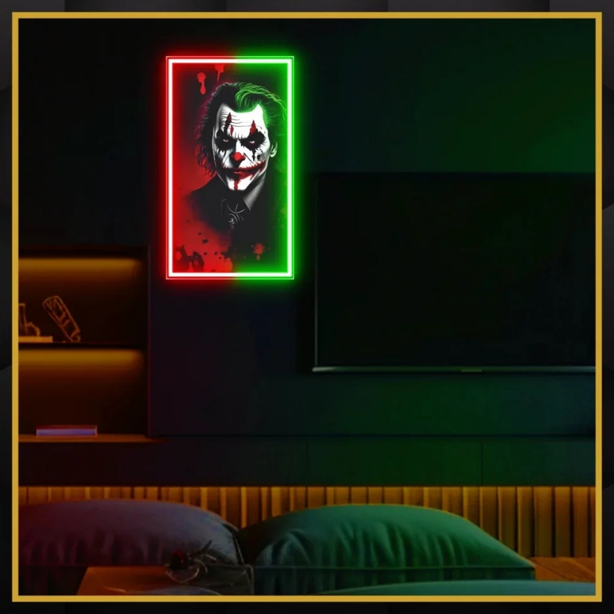 Joker UV Neon Sign