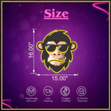 Cool Monkey UV Print Neon Sign